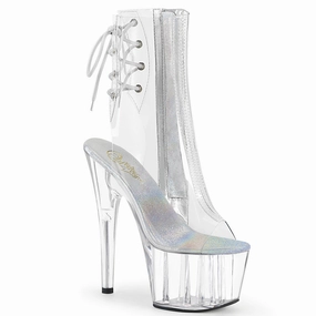 7 Inch Heel ADORE-1018C Clear