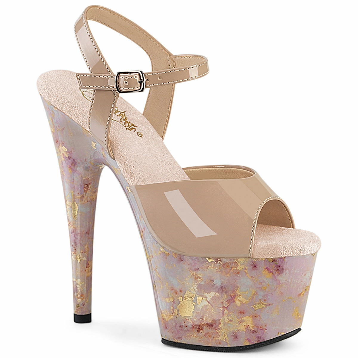 7 Inch Heel ADORE-709MB Nude Patent