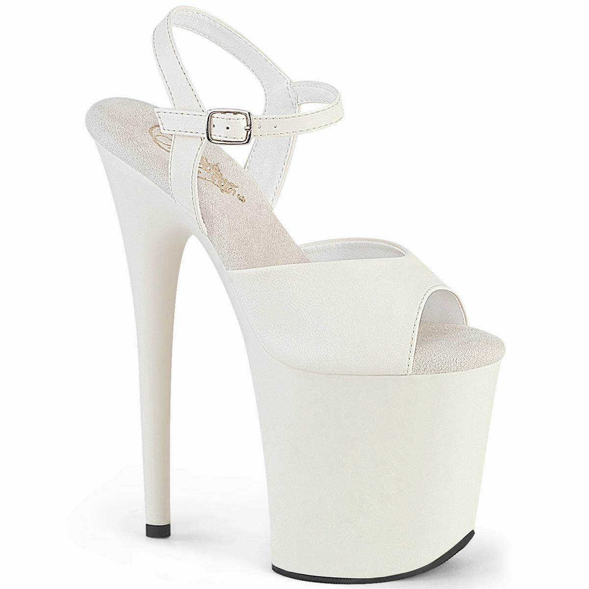 8 Inch Heel FLAMINGO-809 Off White