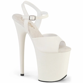 8 Inch Heel FLAMINGO-809 Off White