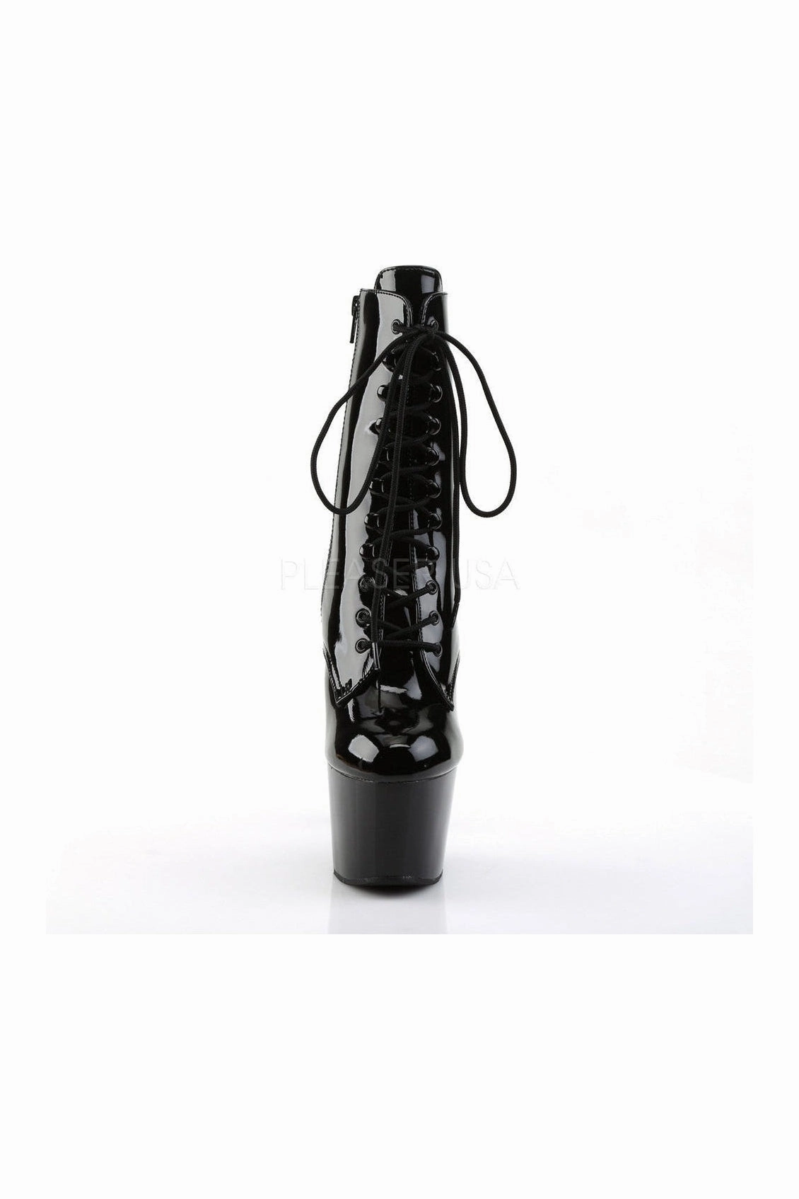ADORE-1020 Platform Boot  | Black Patent