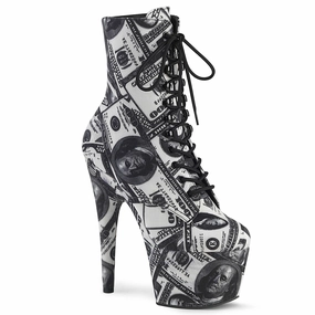 ADORE-1020DP  White-Black Fabric/White-Black Fabric