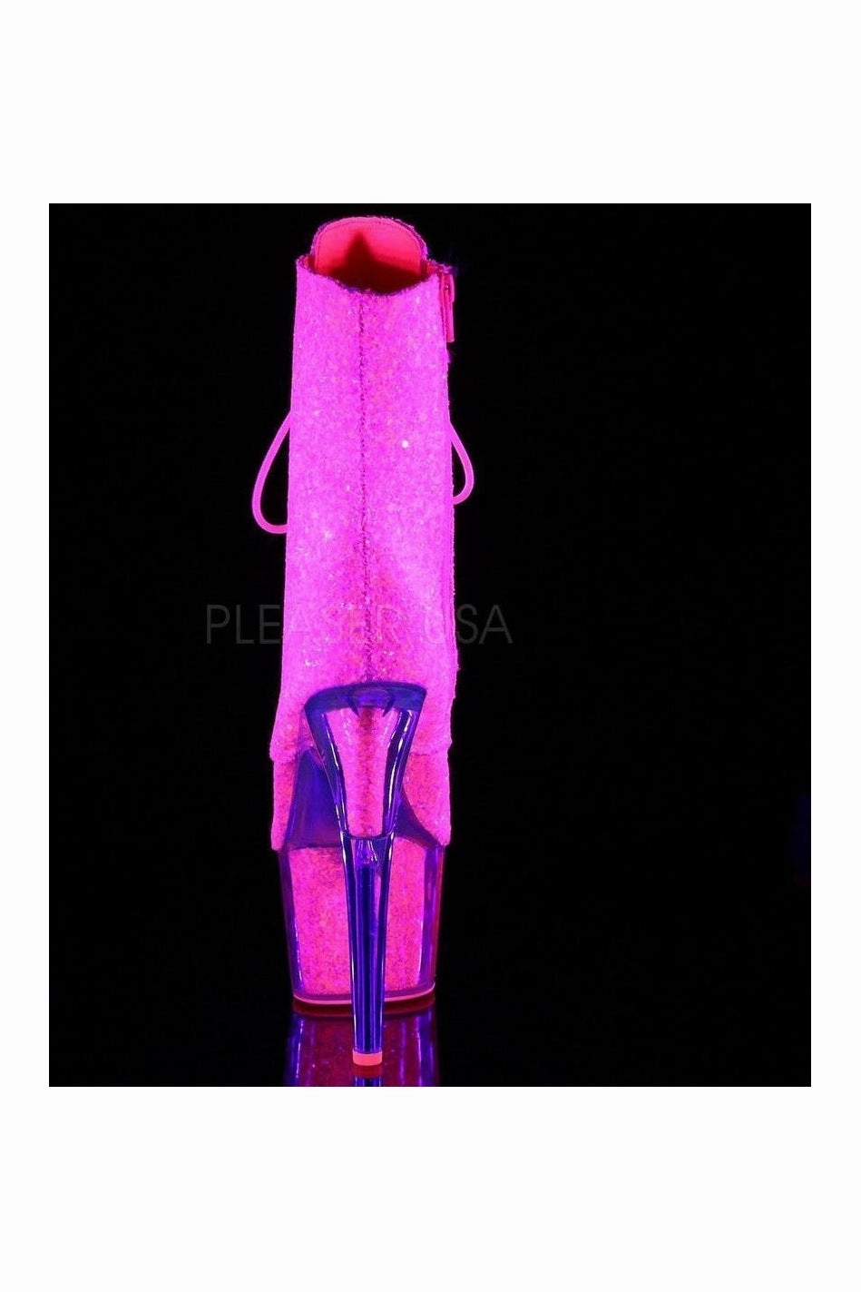 ADORE-1020G Platform Boot  | Neon Glitter