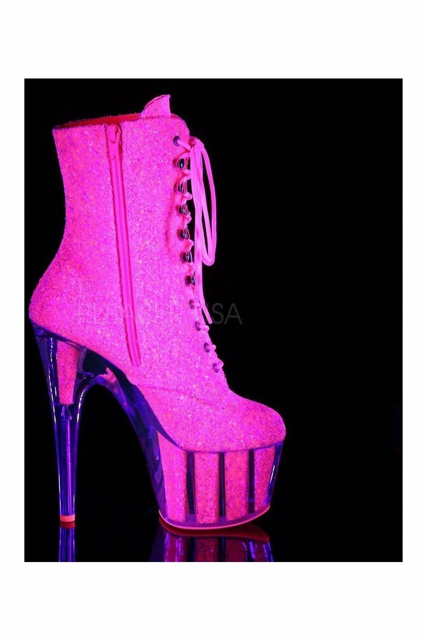 ADORE-1020G Platform Boot  | Neon Glitter