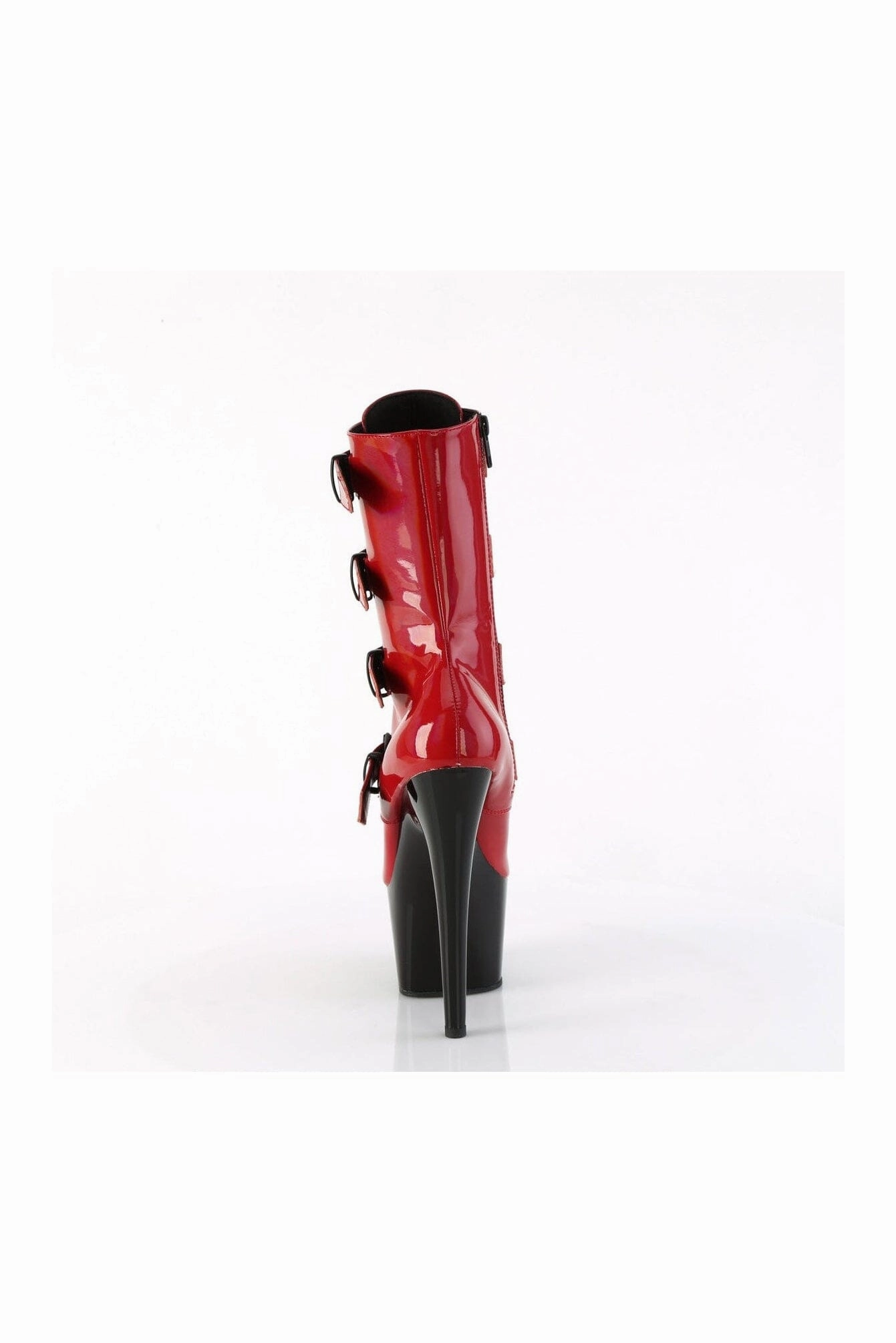 ADORE-1046TT Red Patent Ankle Boot