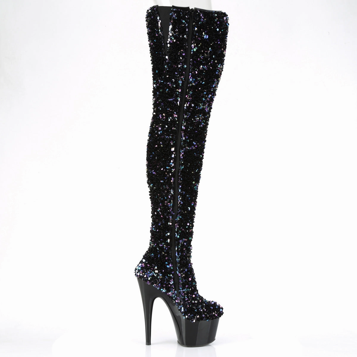 ADORE-3020  Black Multi Seuqins/Black