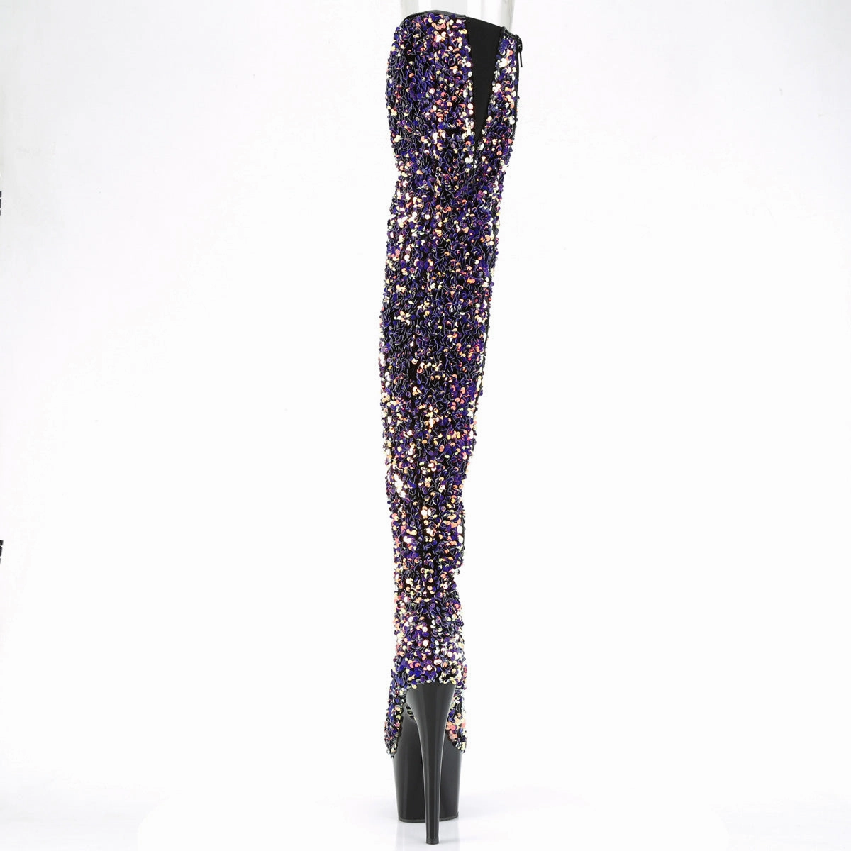 ADORE-3020  Purple Multi Sequins/Black