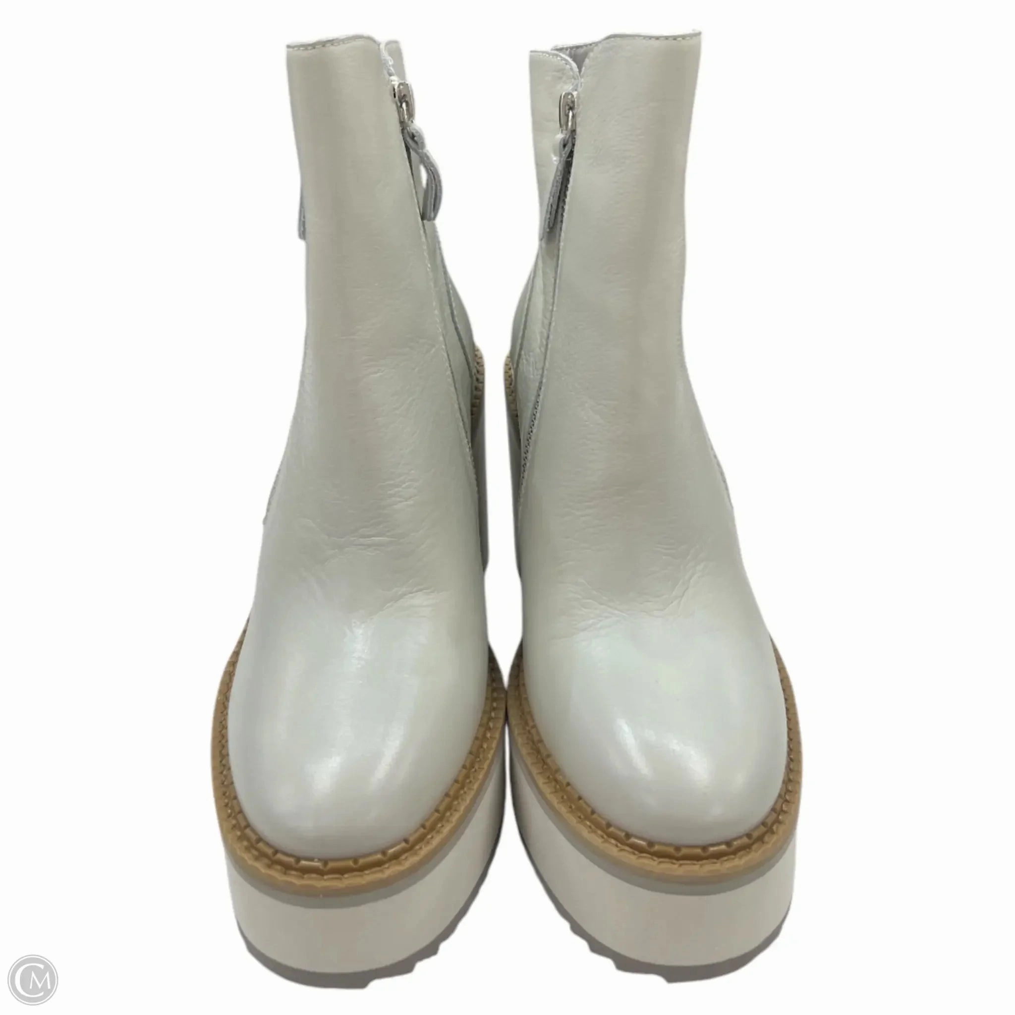 Boots Ankle Flats By Cmb In Grey, Size: 8.5