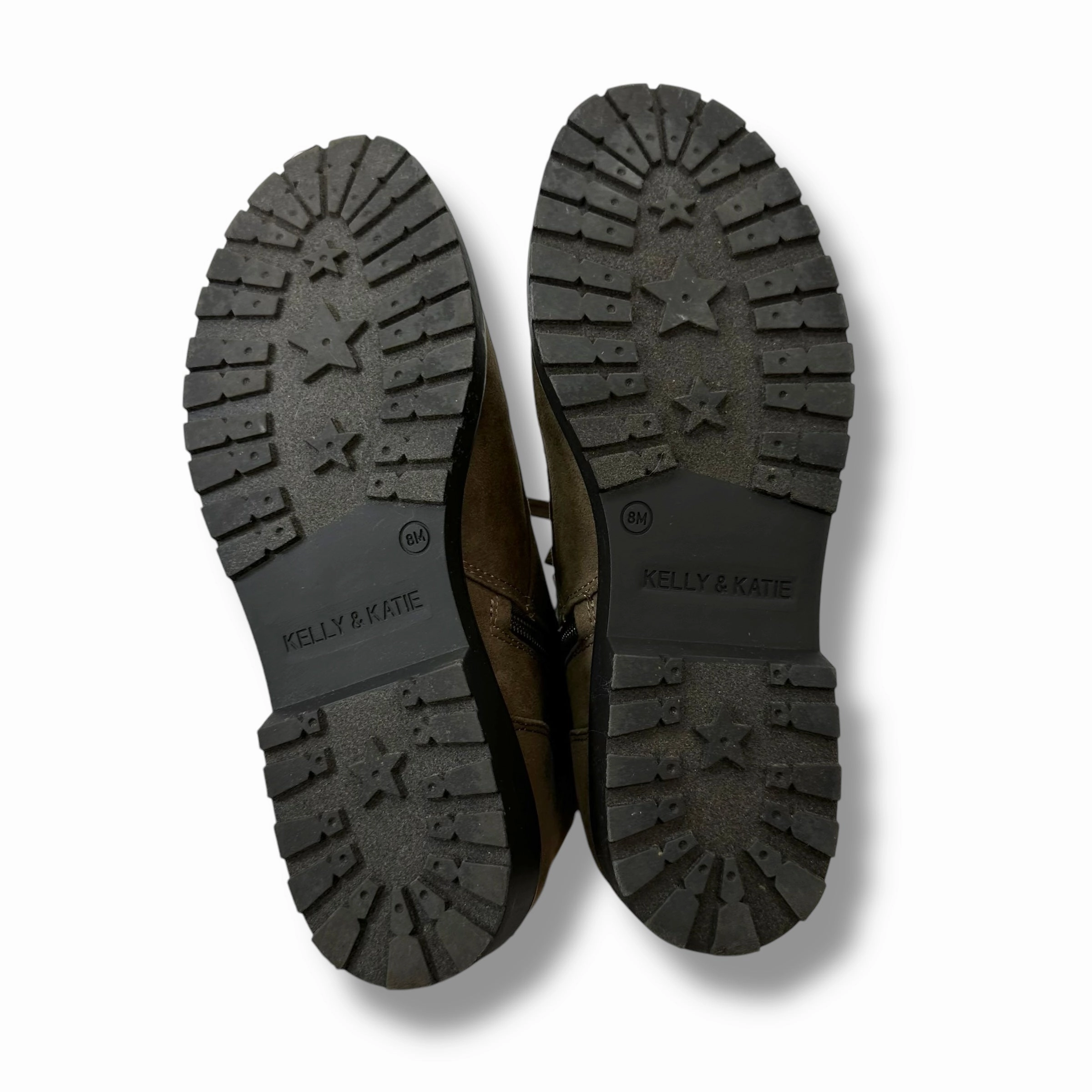 Boots Ankle Flats By Kelly And Katie In Brown, Size: 8