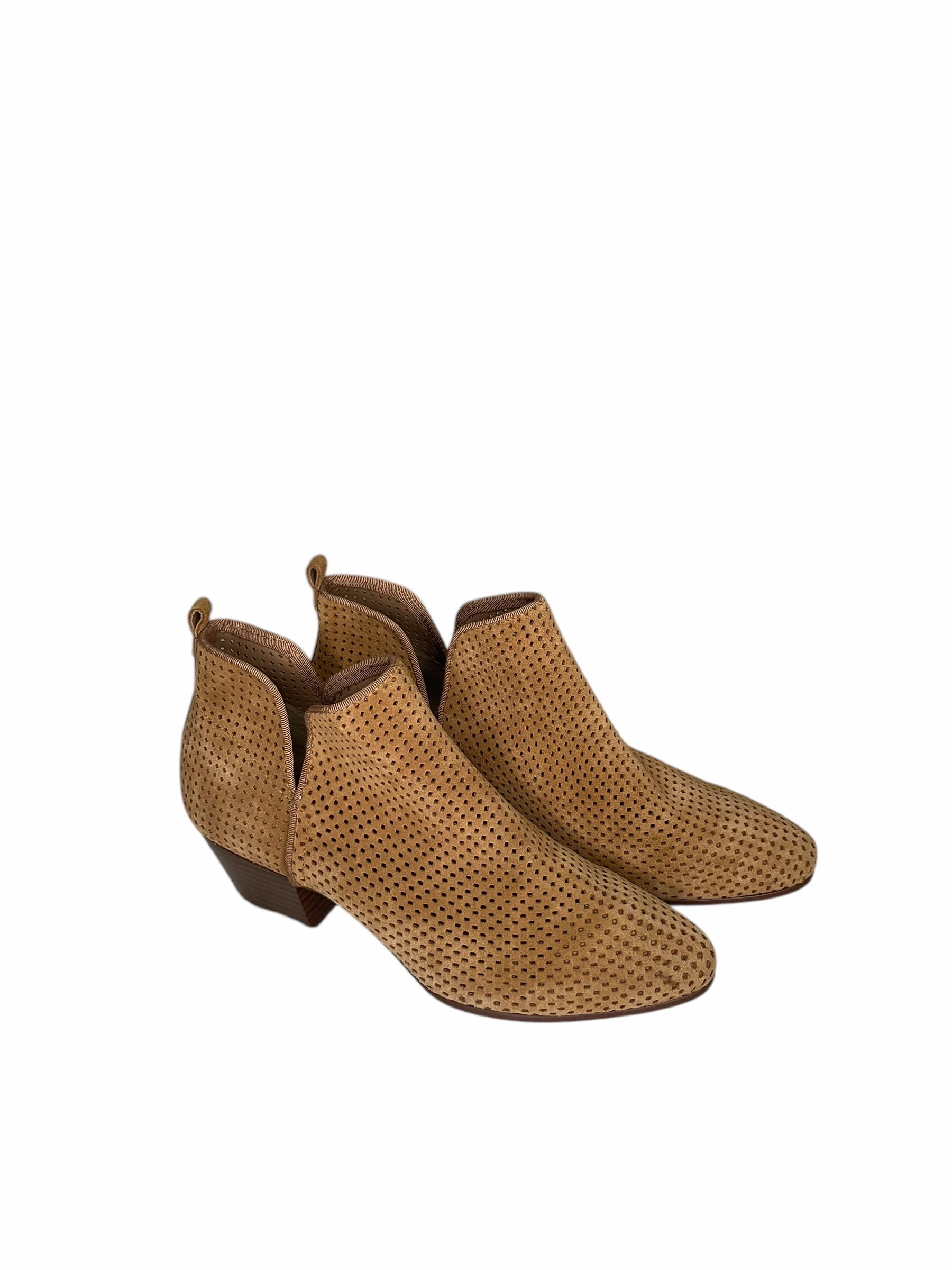 Boots Ankle Heels By Sam Edelman In Brown, Size: 7