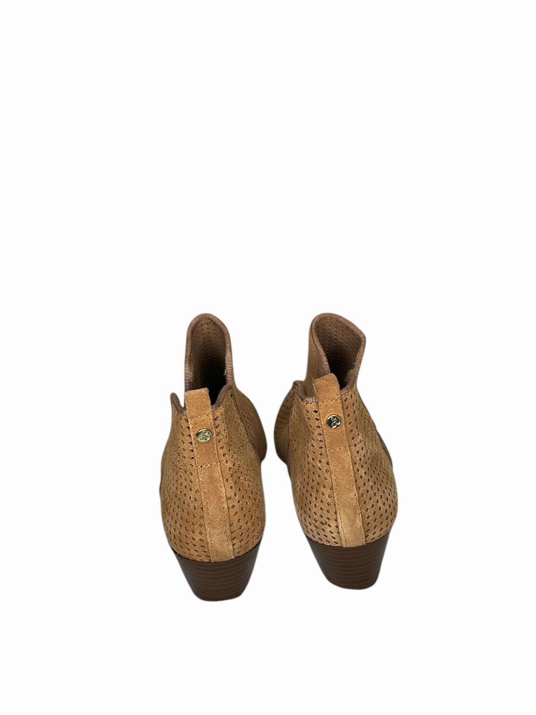 Boots Ankle Heels By Sam Edelman In Brown, Size: 7