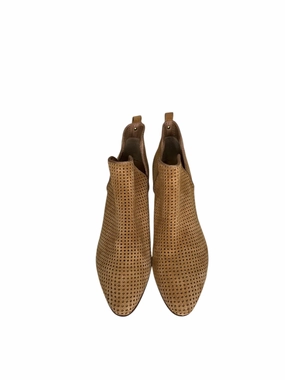 Boots Ankle Heels By Sam Edelman In Brown, Size: 7