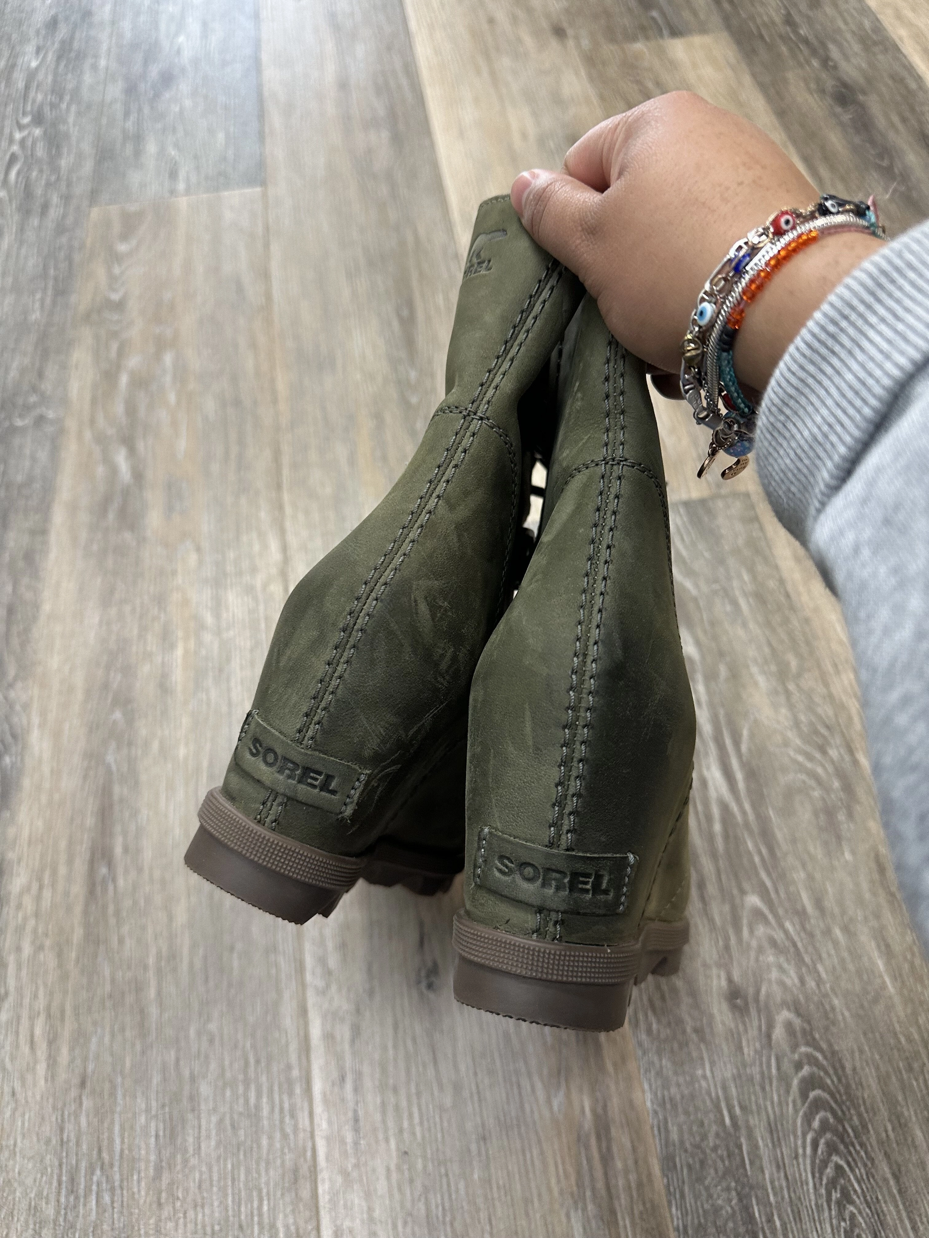 Boots Ankle Heels By Sorel  Size: 8