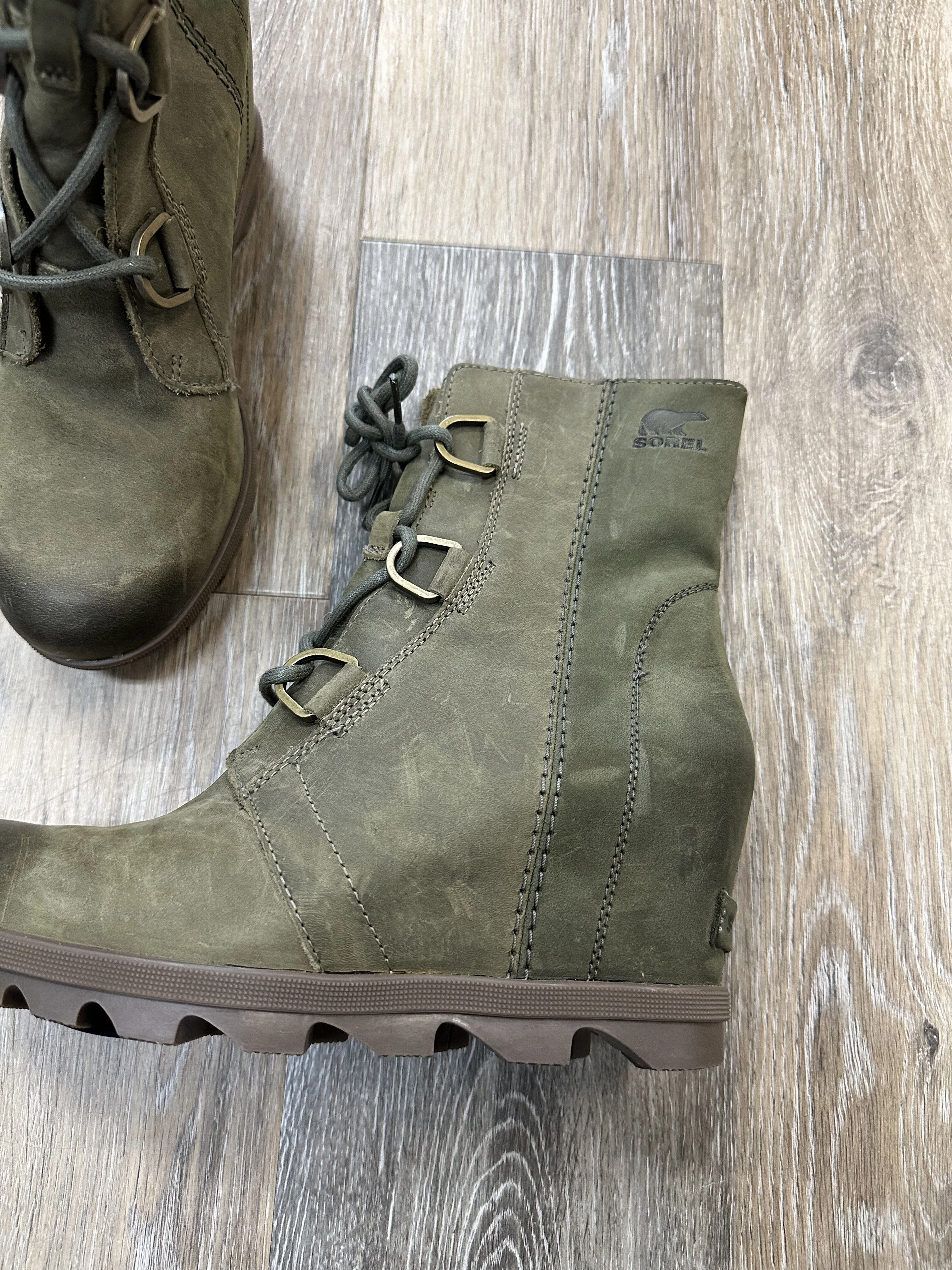 Boots Ankle Heels By Sorel  Size: 8