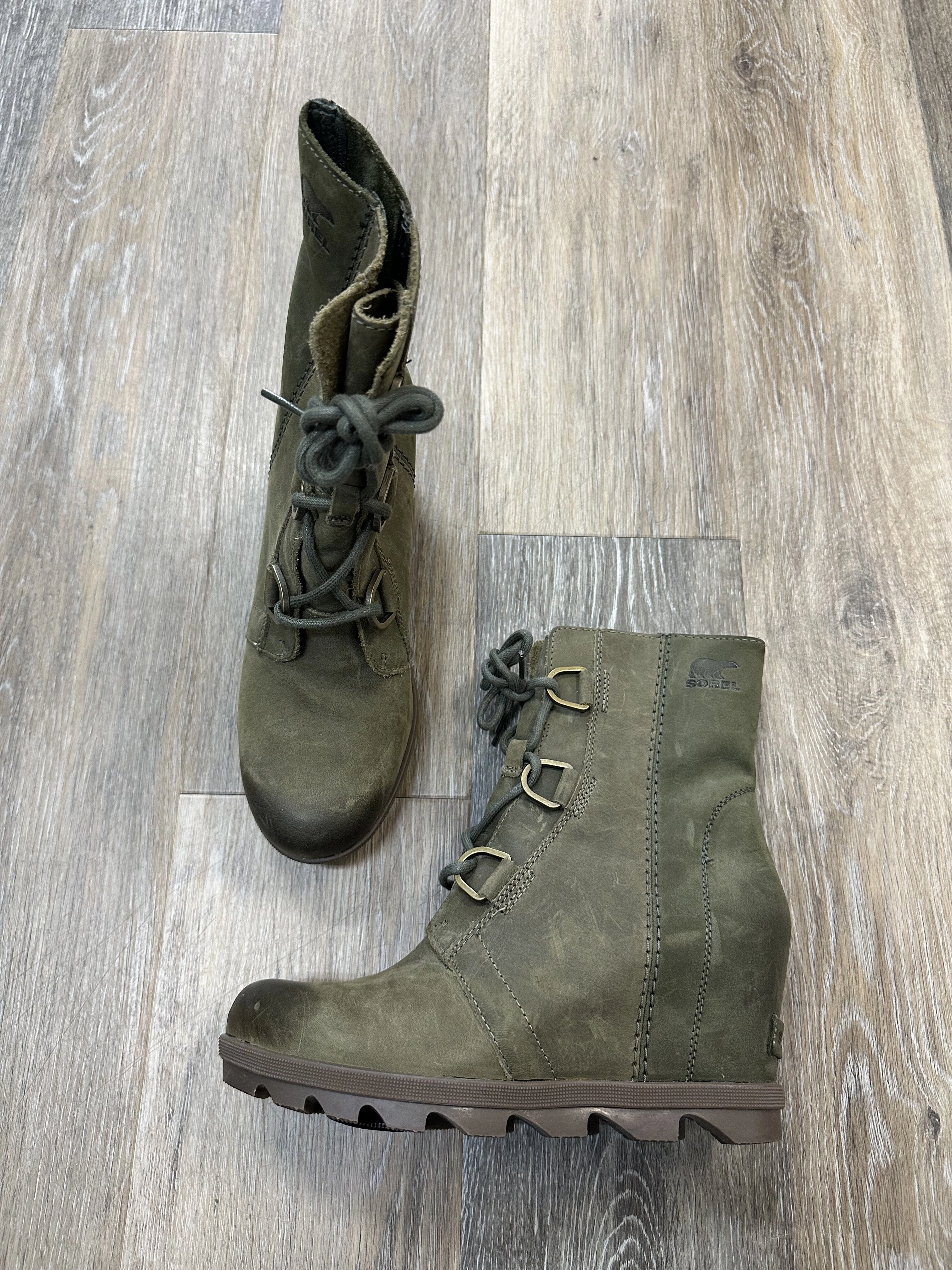 Boots Ankle Heels By Sorel  Size: 8