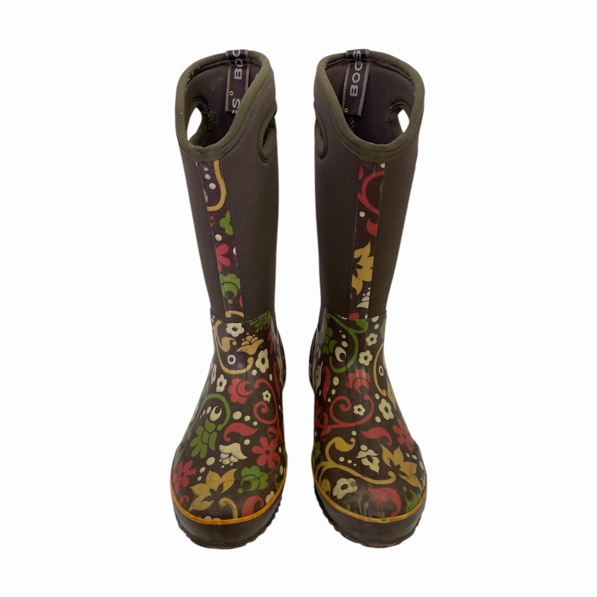 Boots Rain By Bogs In Brown, Size:8