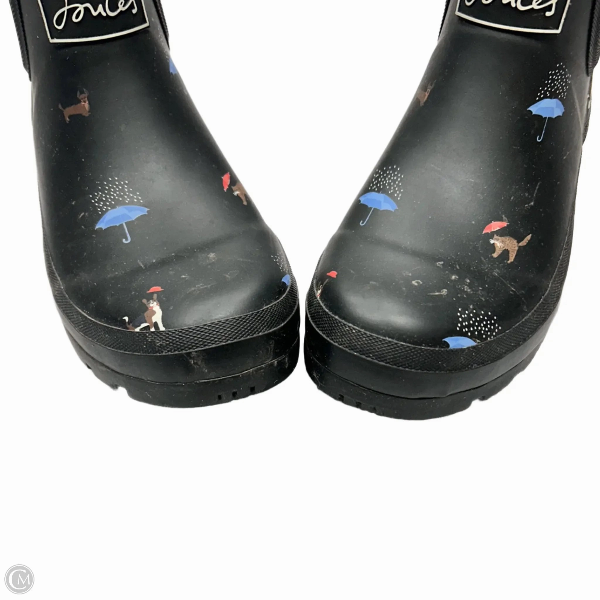 Boots Rain By Joules In Black, Size: 7