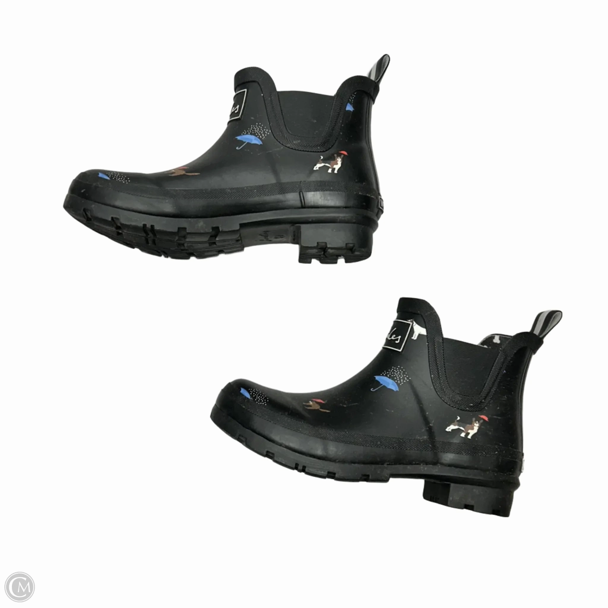 Boots Rain By Joules In Black, Size: 7