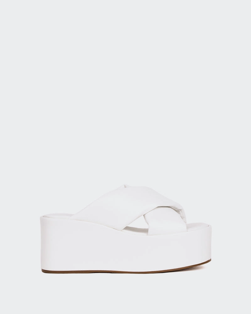Casa White Leather