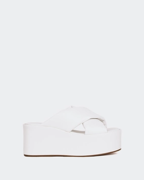 Casa White Leather