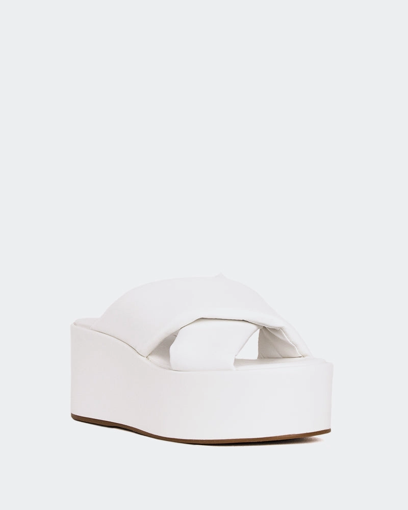 Casa White Leather