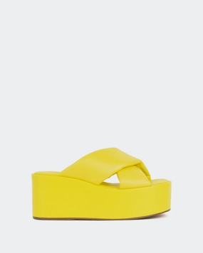 Casa Yellow Leather
