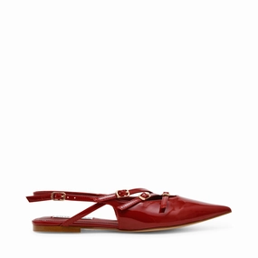Cianna Flat Shoe WINE PATENT