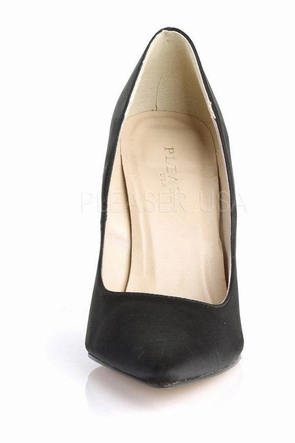 CLASSIQUE-20 Pump  | Black Genuine Satin