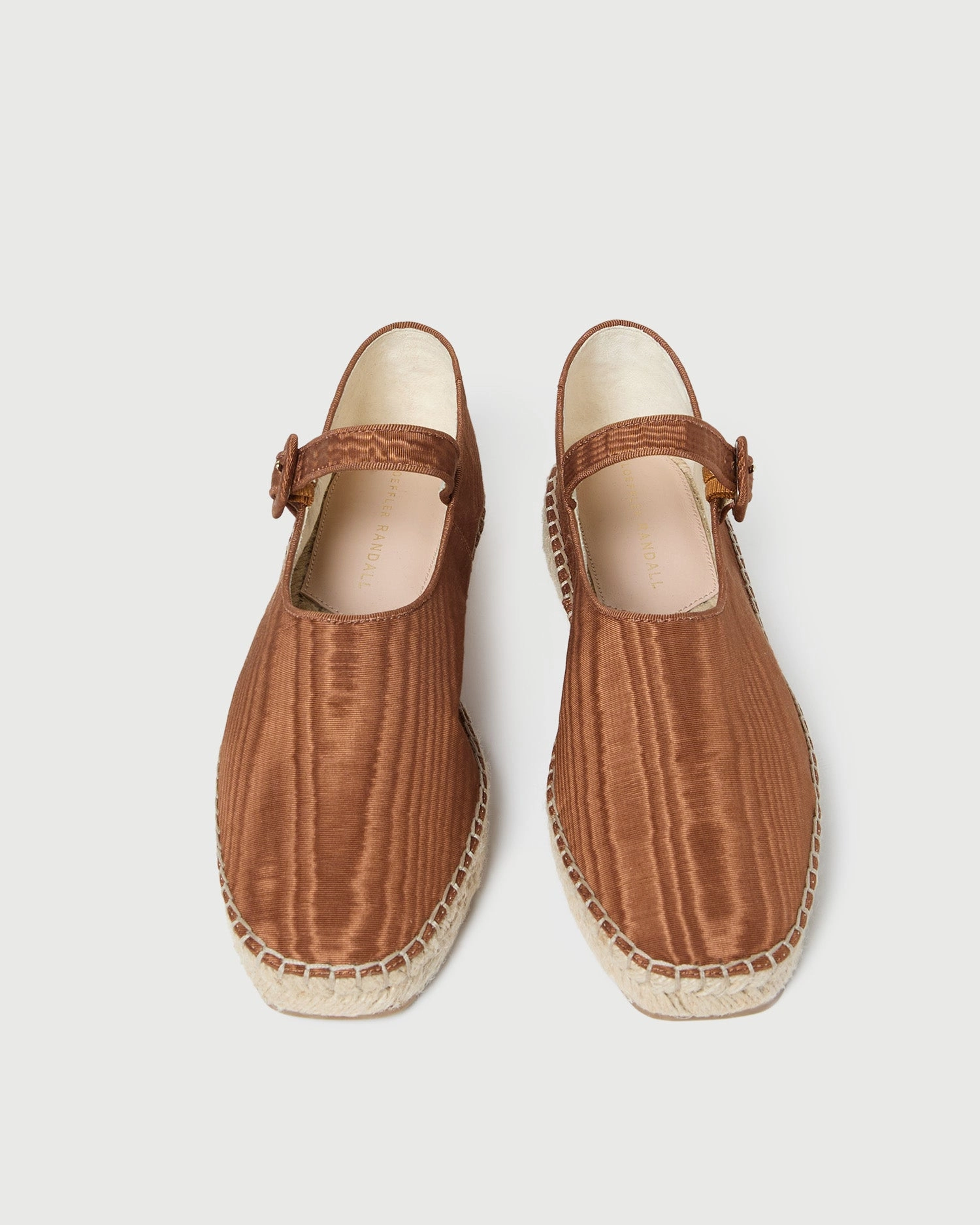 Clover Nutmeg Moiré Espadrille