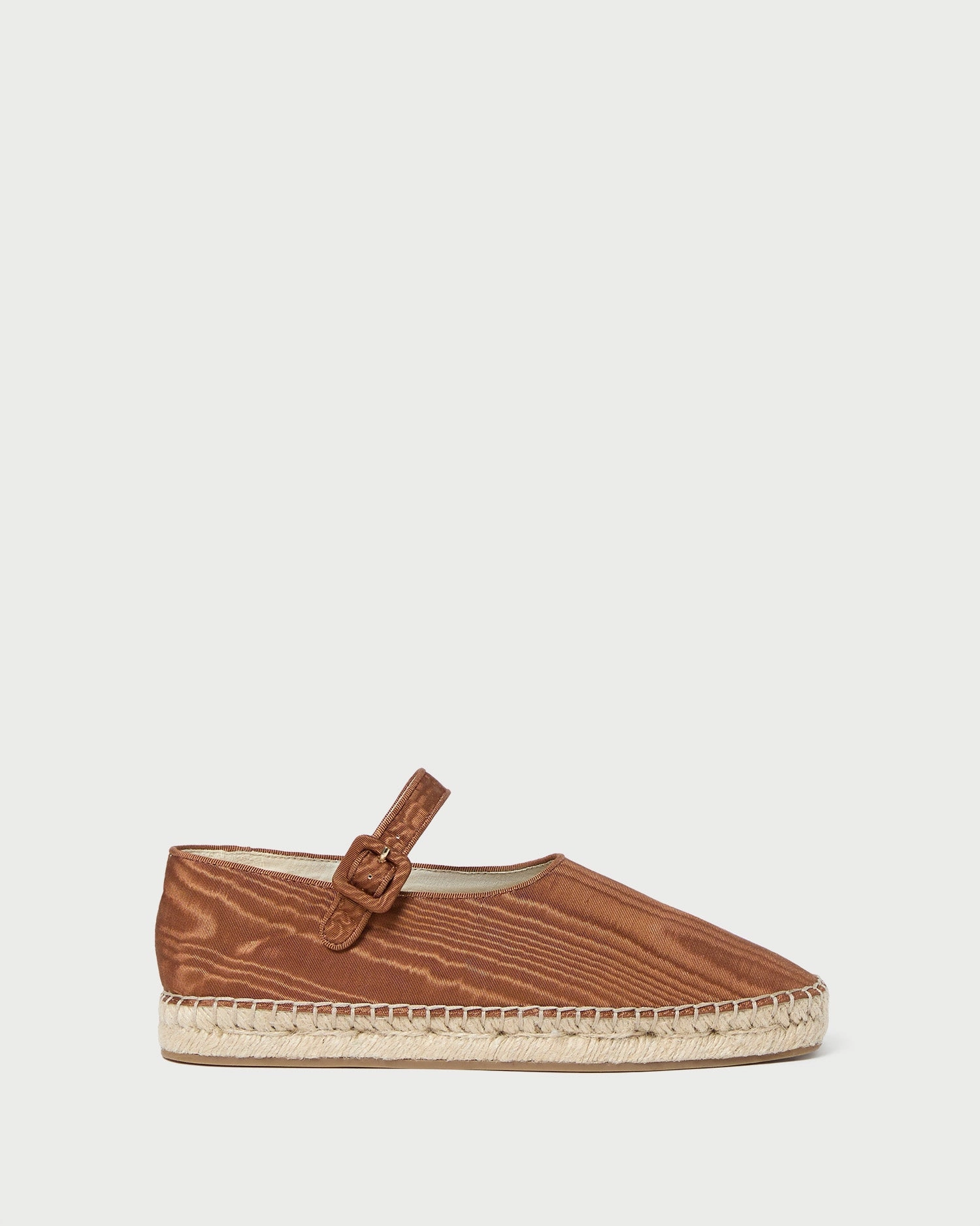 Clover Nutmeg Moiré Espadrille