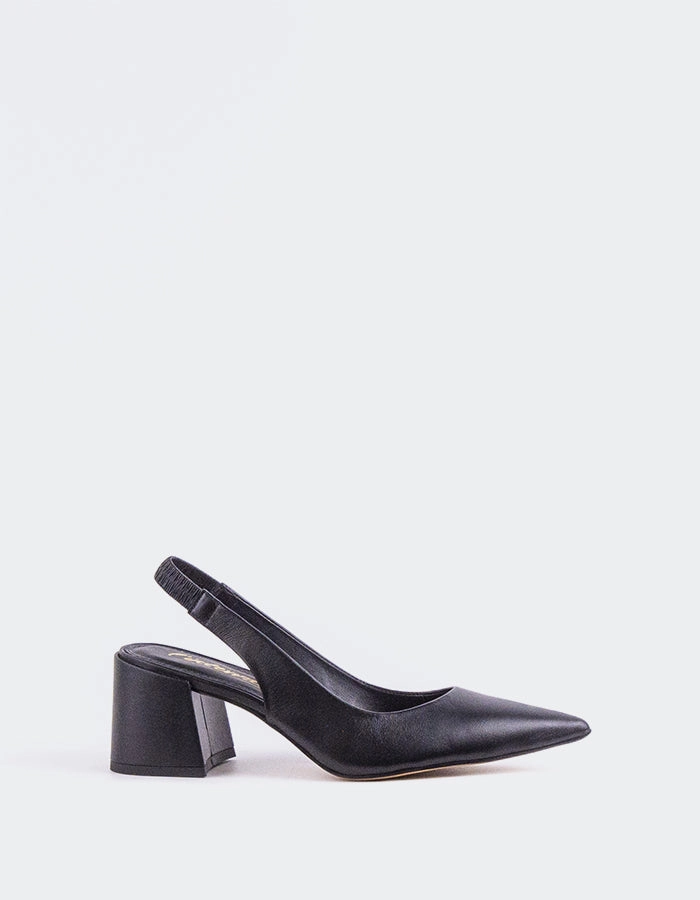 Dalida Black Leather