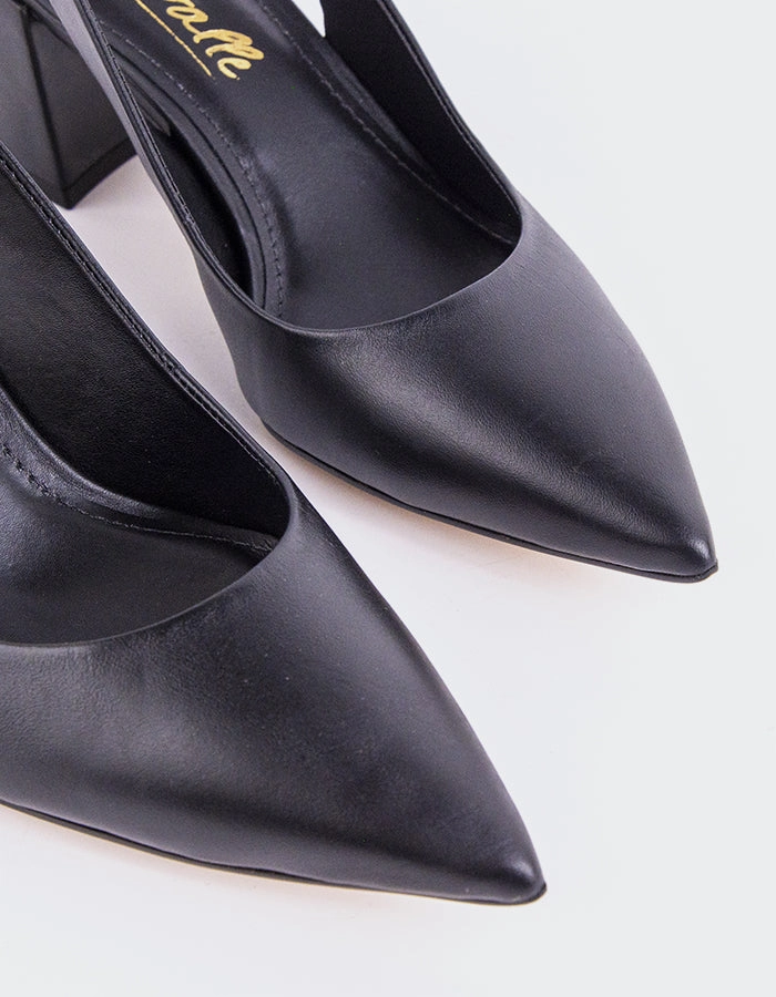 Dalida Black Leather