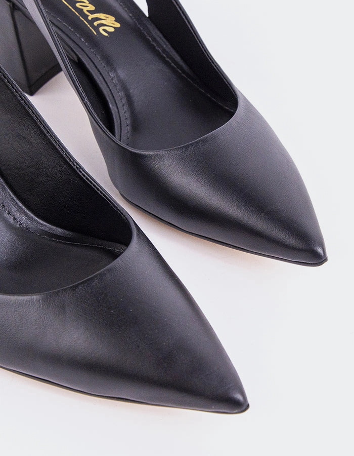 Dalida Black Leather