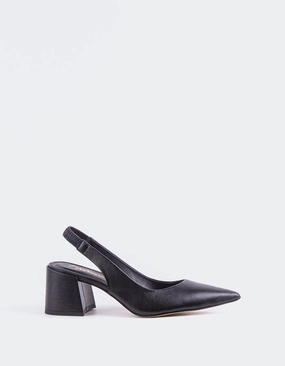 Dalida Black Leather