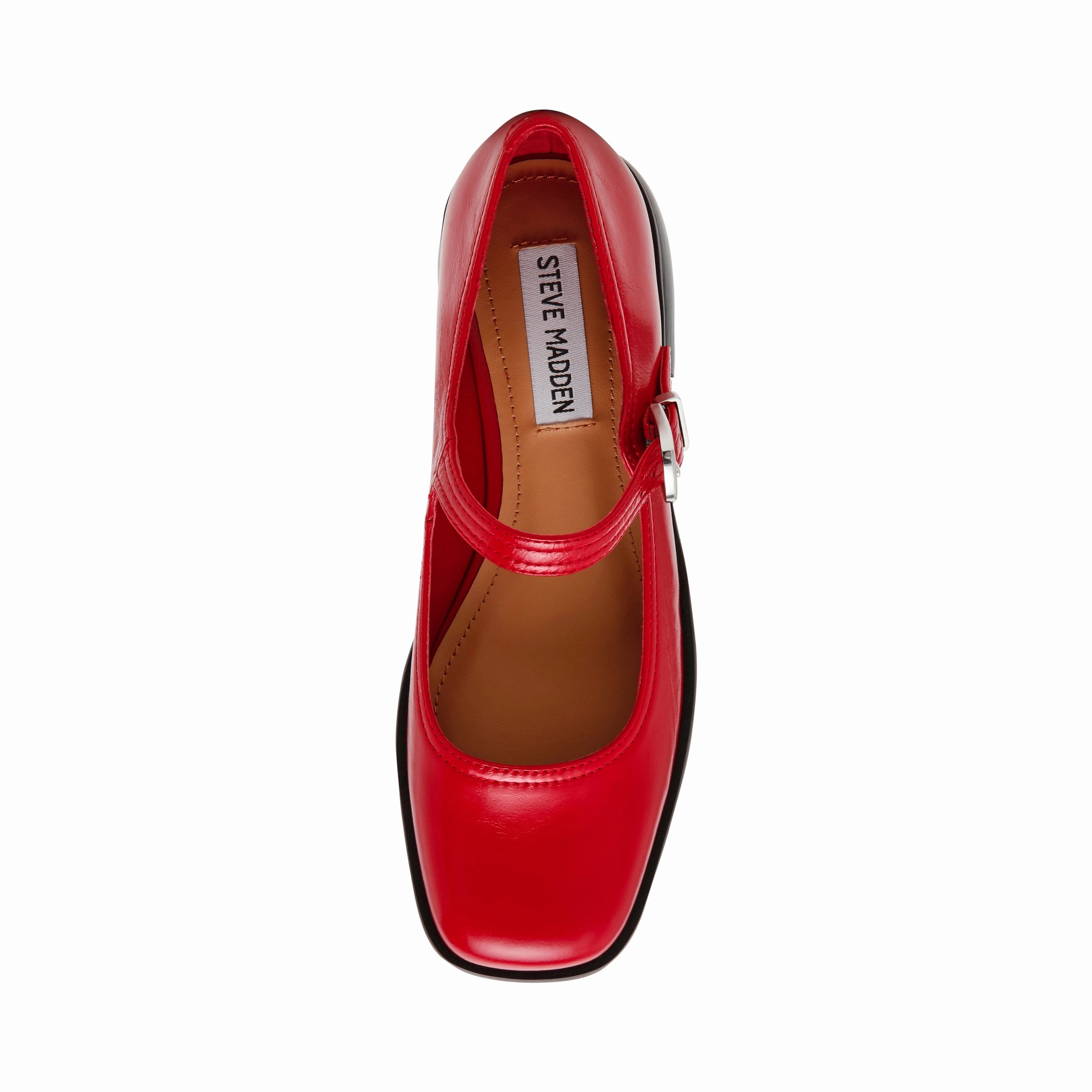 Delancy Flat Shoe RED LEATHER