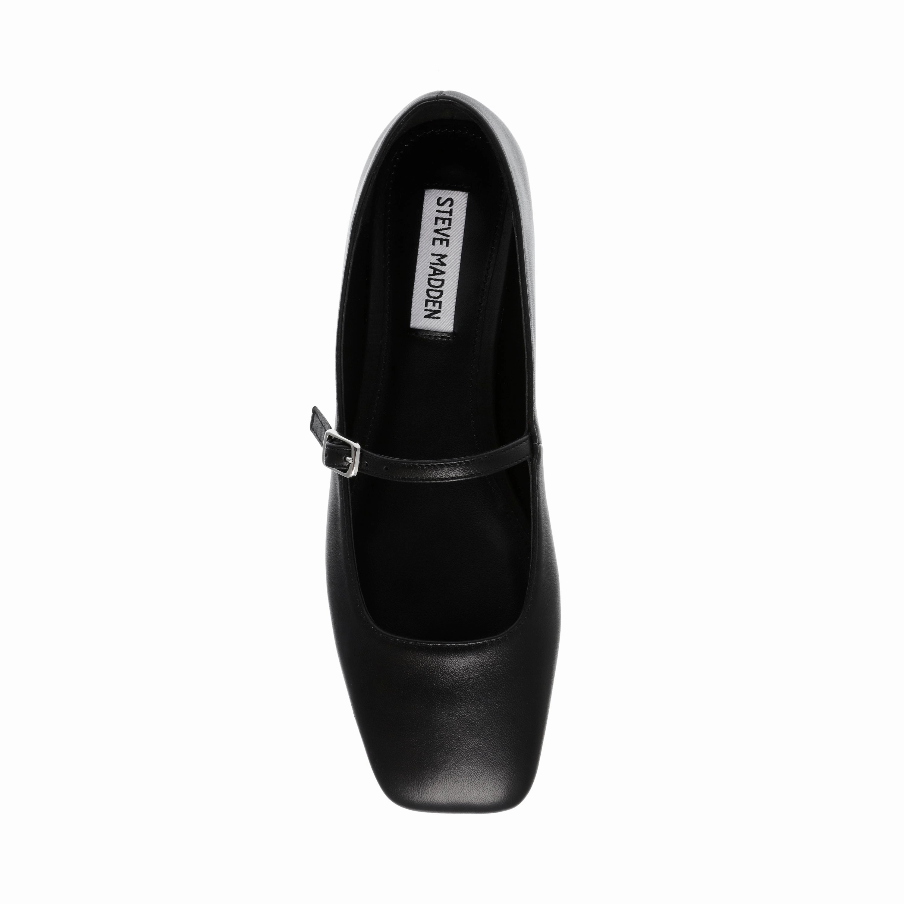 Ezri Flat Shoe BLACK LEATHER