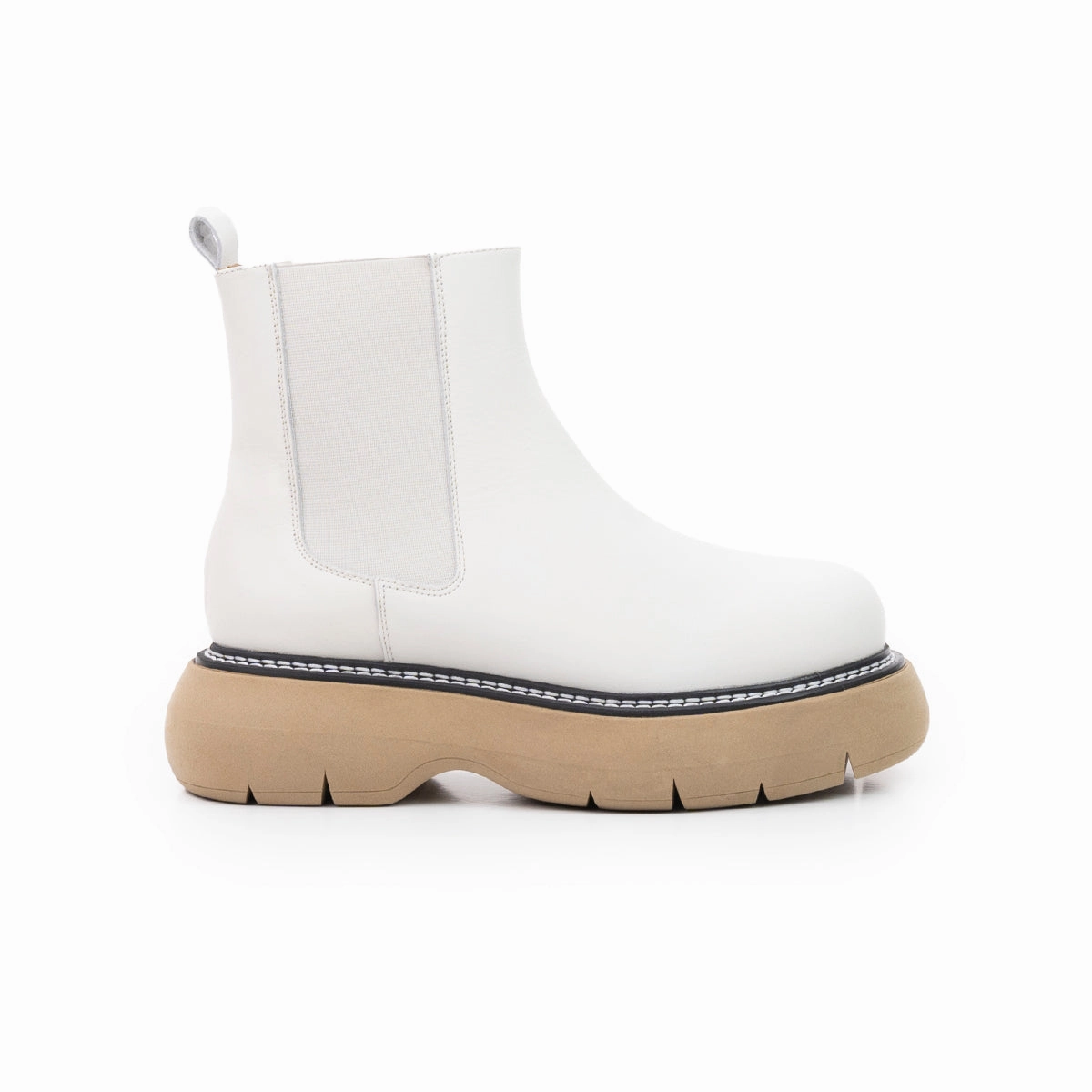 Filius Off White Leather