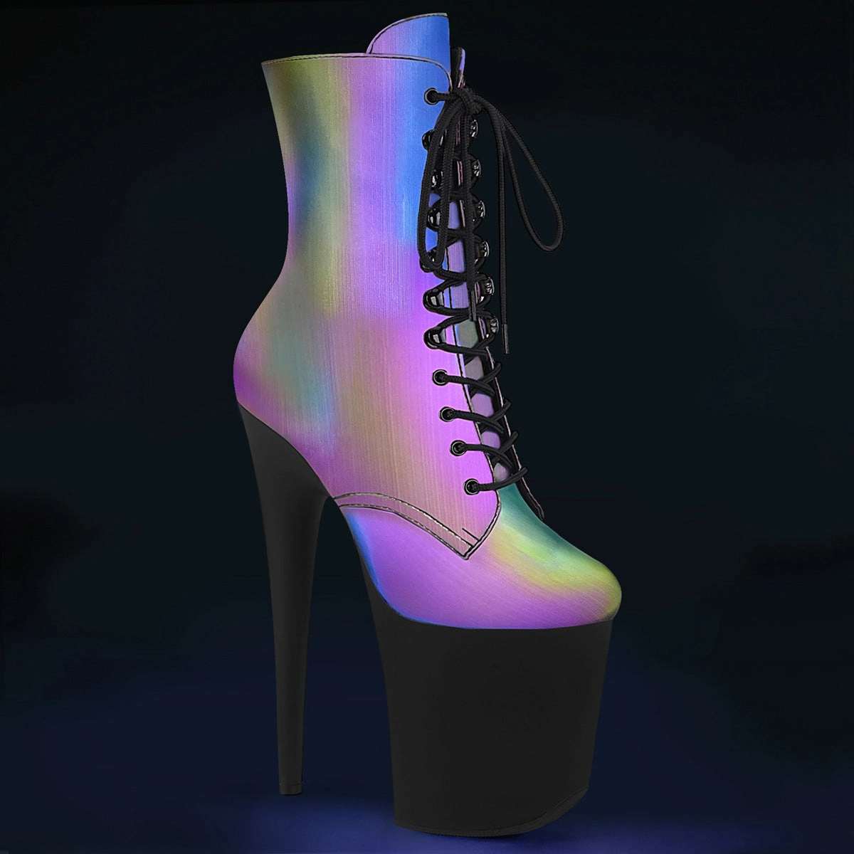 FLAMINGO-1020REFL  Rainbow Reflective/Black Matte