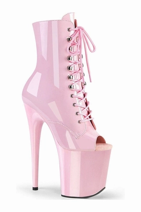FLAMINGO-1021 Exotic Boot | Pink Patent