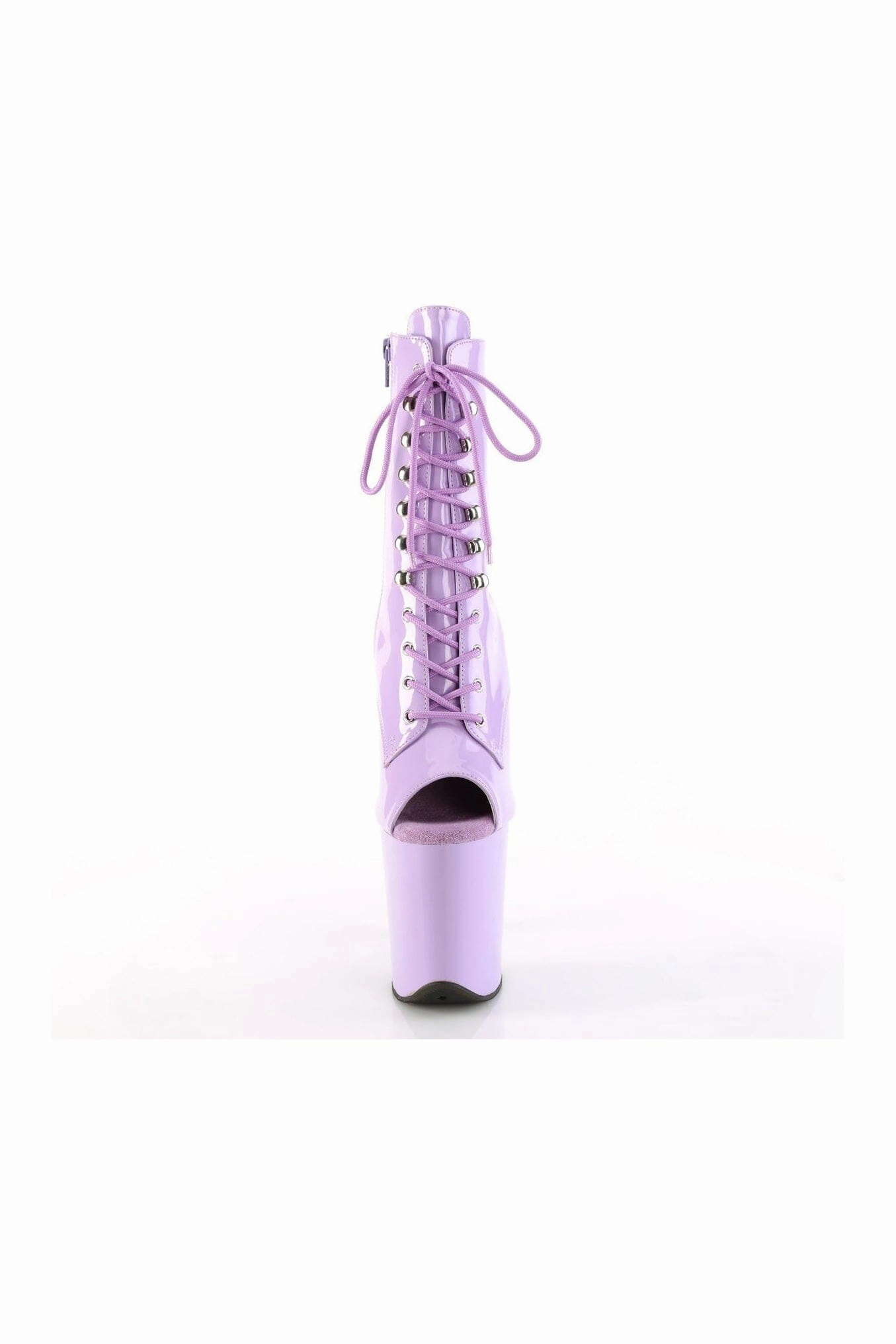 FLAMINGO-1021 Purple Patent Ankle Boot