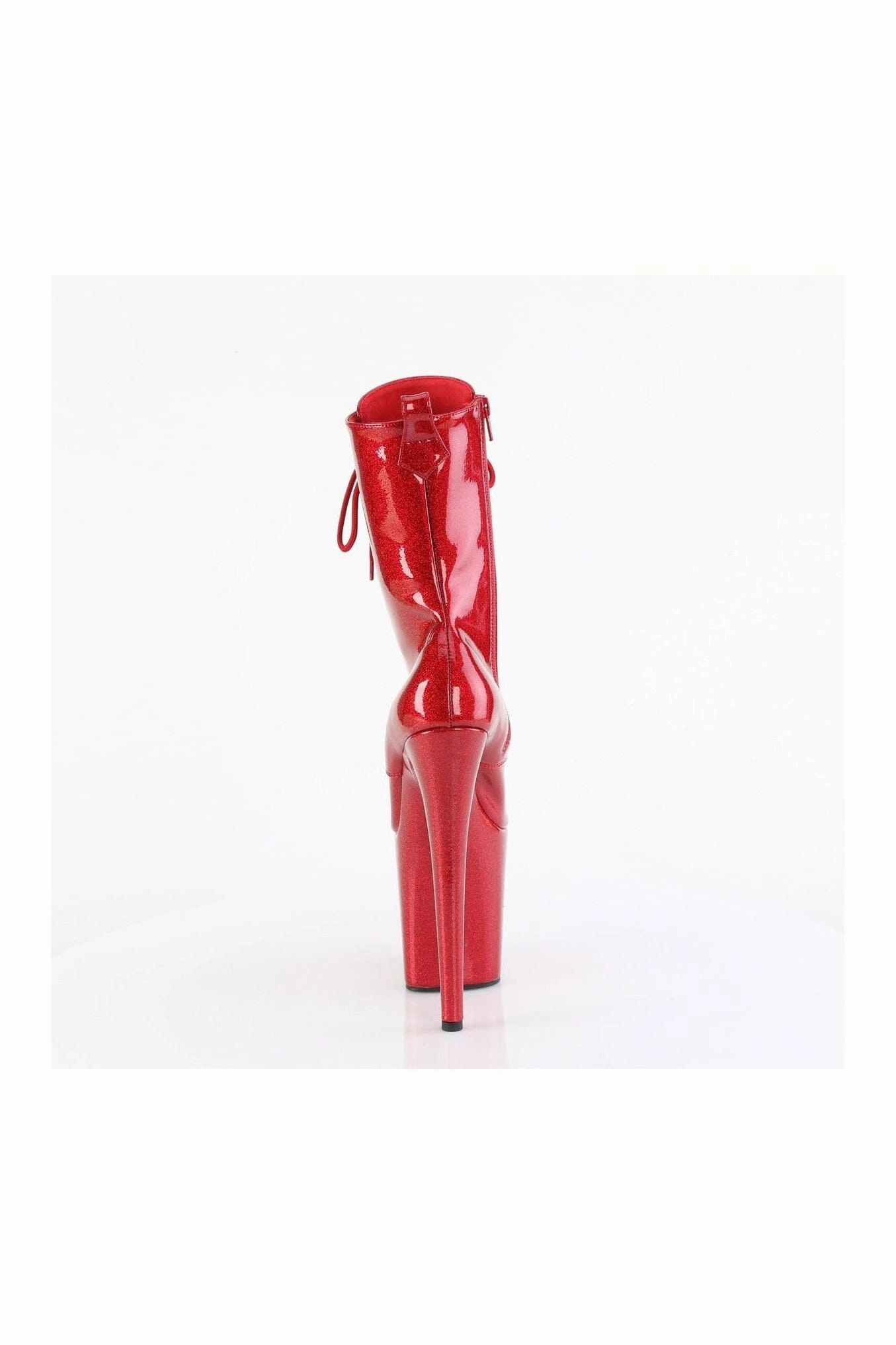 FLAMINGO-1040GP Red Patent Ankle Boot