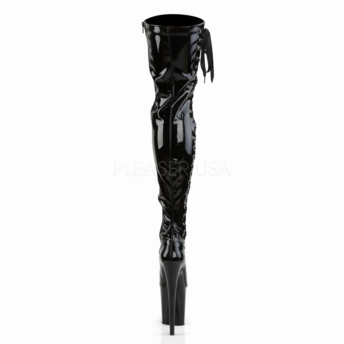 FLAMINGO-3050  Black Str Patent/Black
