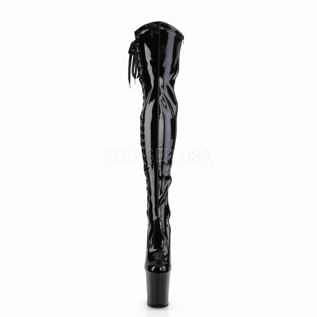 FLAMINGO-3050  Black Str Patent/Black