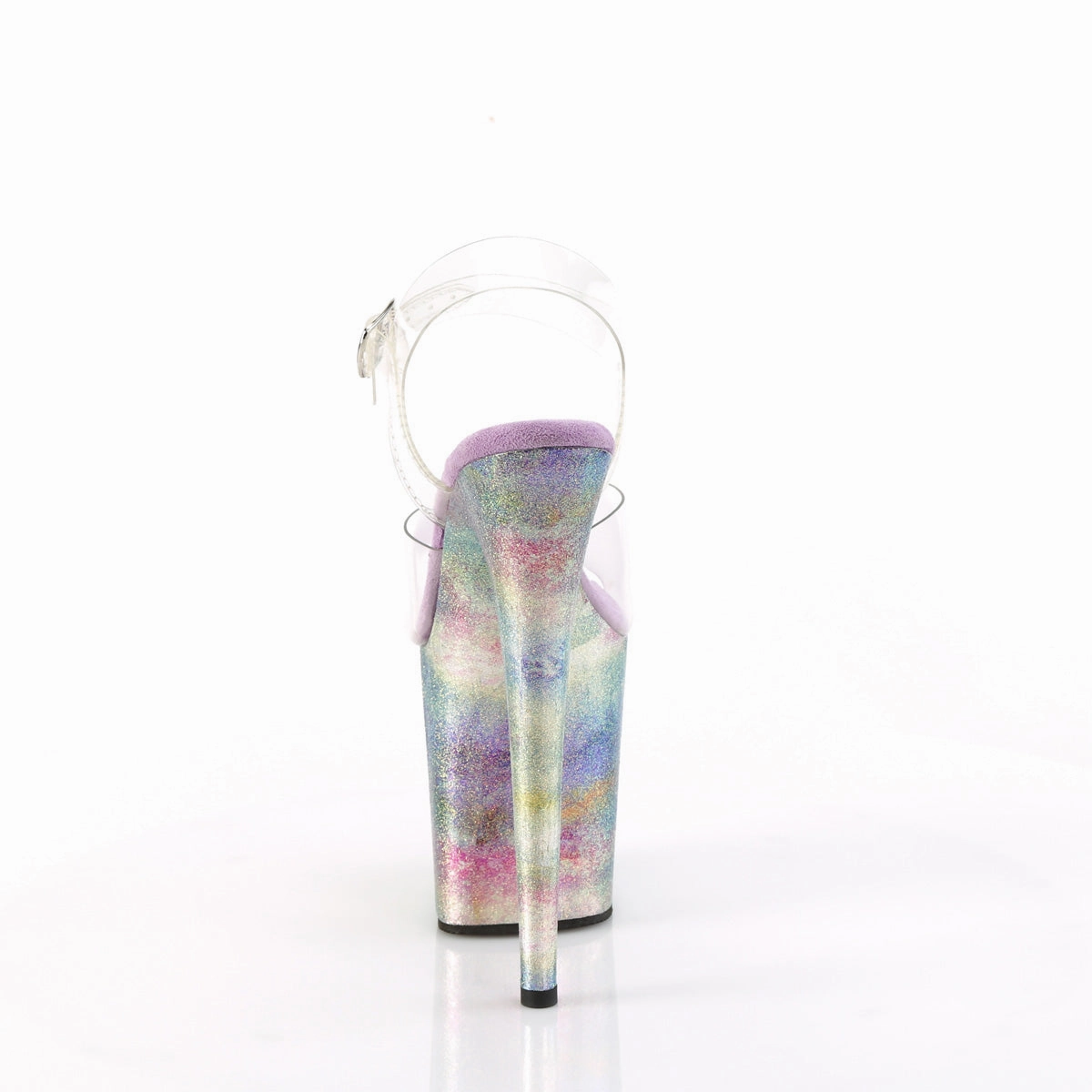 FLAMINGO-808NEB  Clear/Lavender Multi Metallic