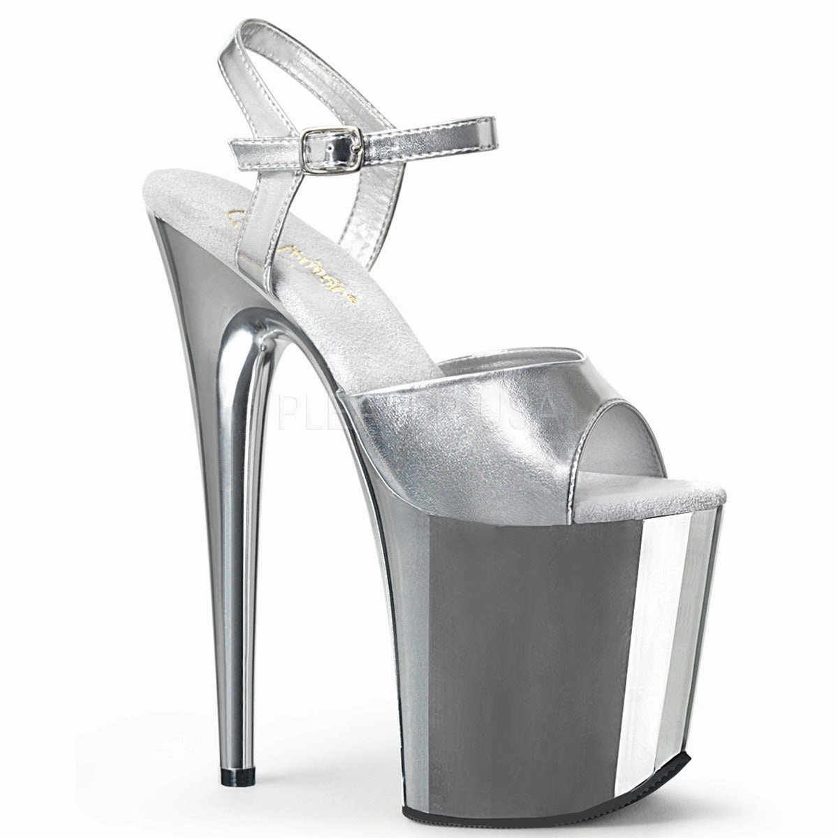 FLAMINGO-809  Silver Metallic Pu/Silver Chrome