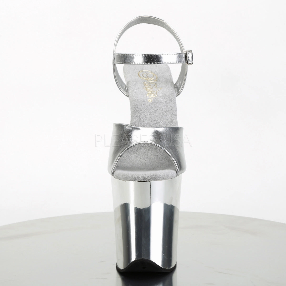FLAMINGO-809  Silver Metallic Pu/Silver Chrome