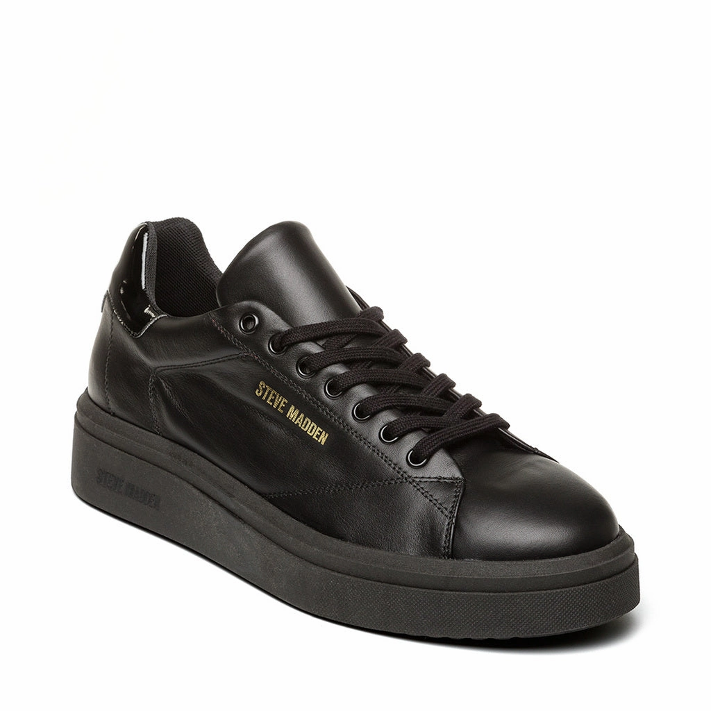 Fynner Trainer BLACK LEATHER