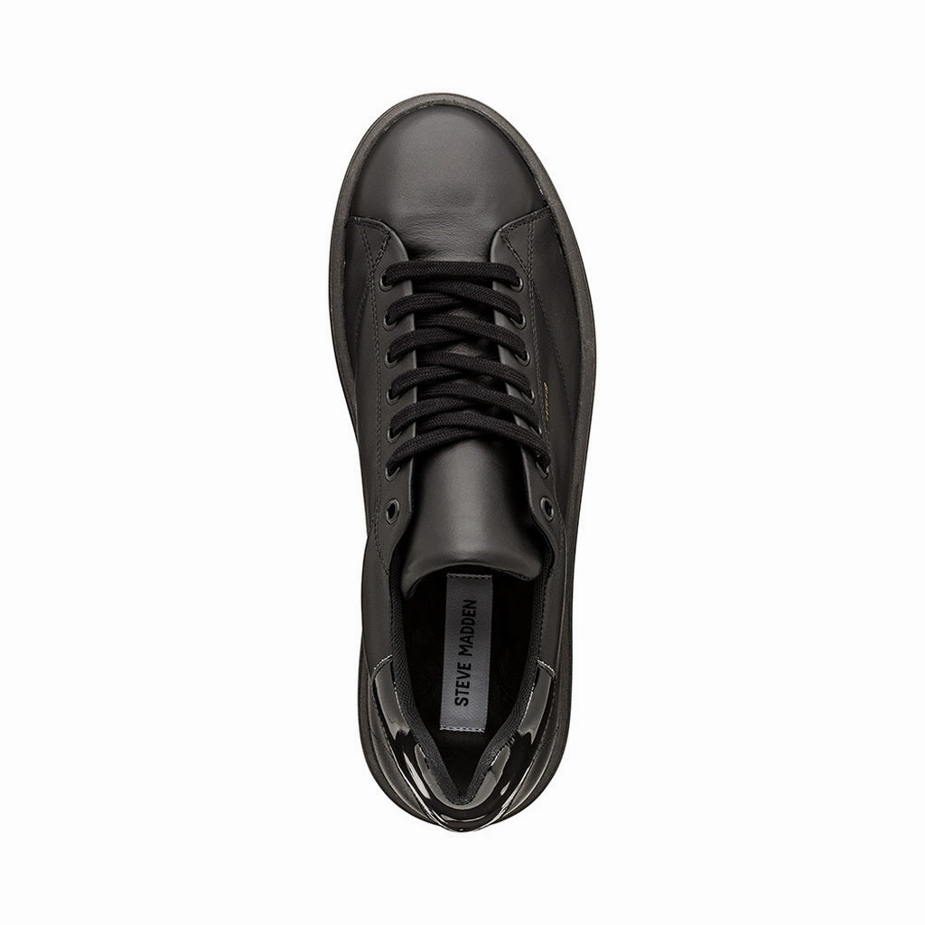 Fynner Trainer BLACK LEATHER