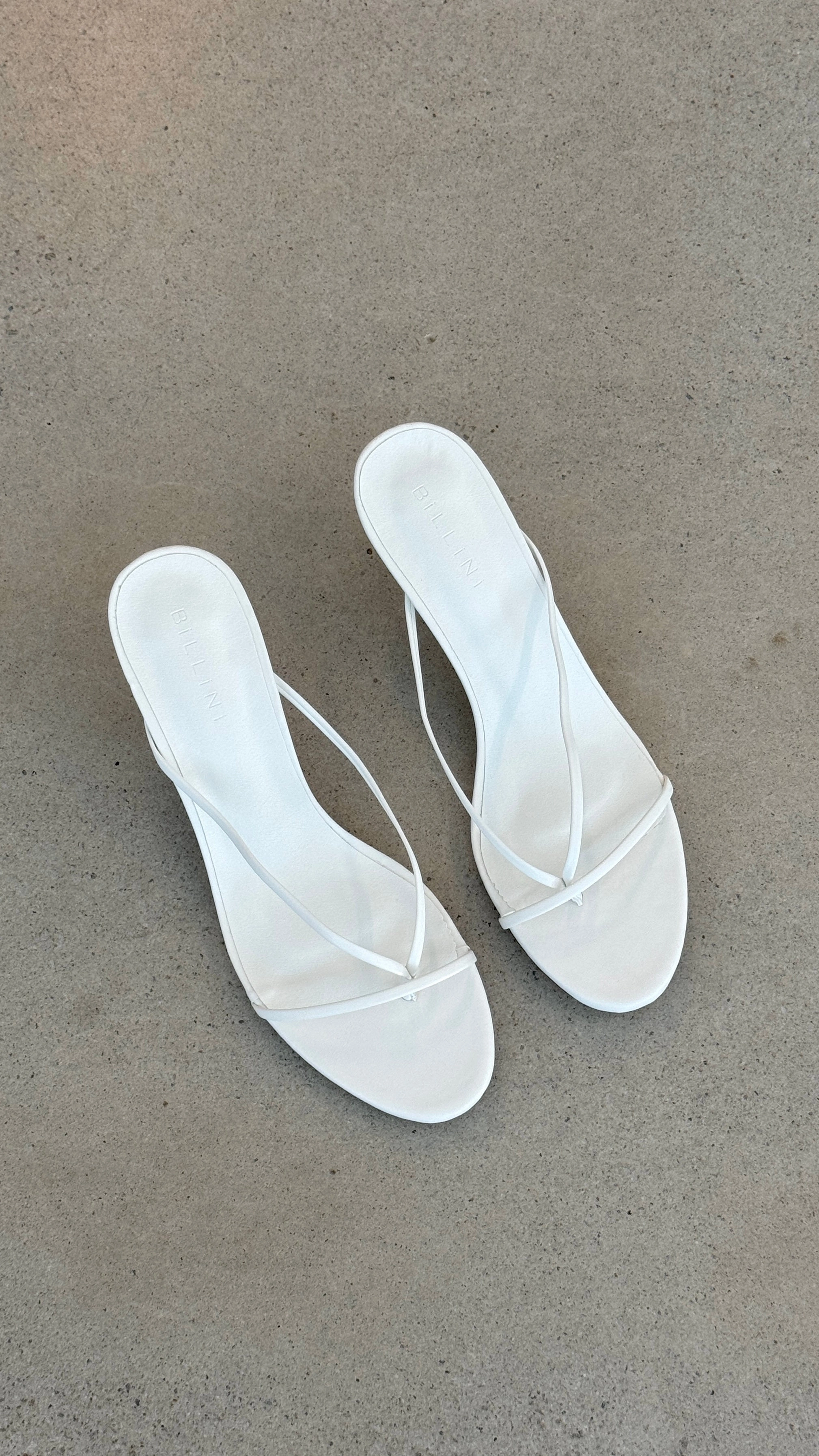 Gillie Heel - White