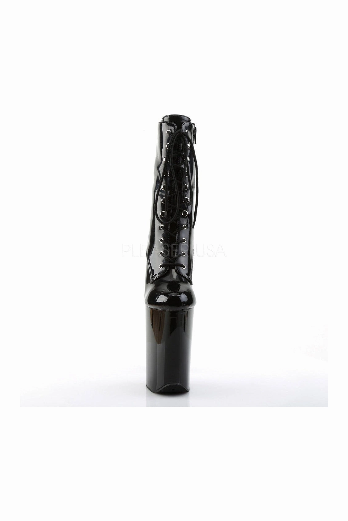 INFINITY-1020 Platform Boot  | Black Patent